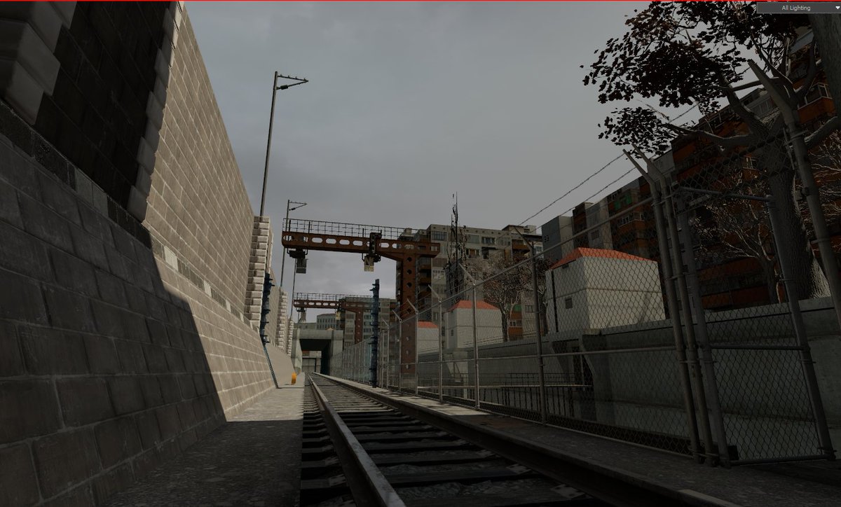 beat_crazey's tweet photo. Made a lot of progress on my Half-Life 2 d1_canals_01 #Source2 remaster! (WIP) #hl2 #hlvr #HalfLifeAlyx #halflife2 #hammer https://t.co/zvvDXuIEa1