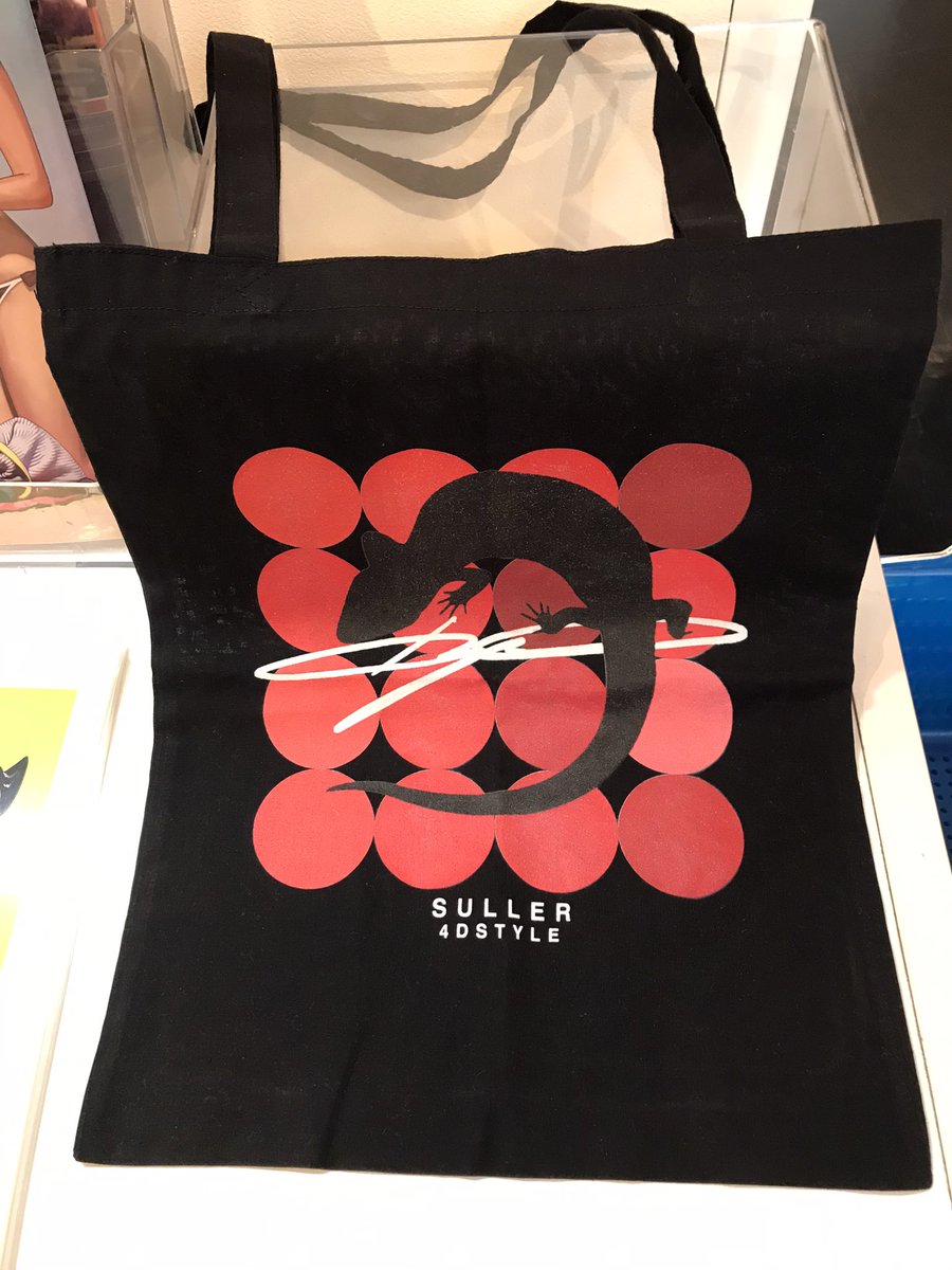 機械人形シリーズのTシャツです。エコバッグは僕が飼っていたトカゲです。