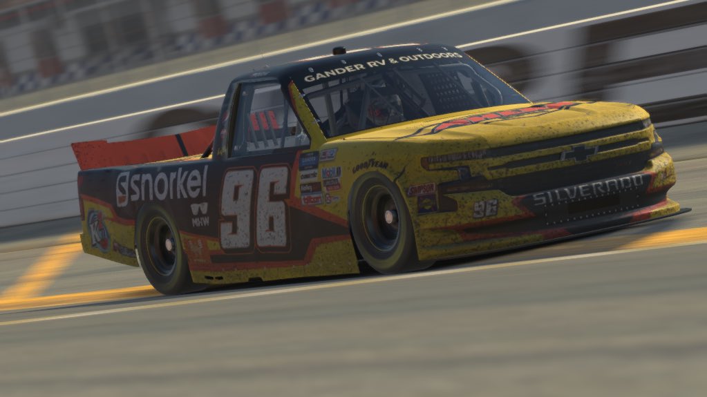 BFanning_96's tweet image. Sucks that some people cant go clean for 1/4th's of a lap - and its a shame iracing's damage model cant fix rear end damage. at the end of the day i shoulda been top 3. onto ftf1 next week. #BeAGGRESSIVE