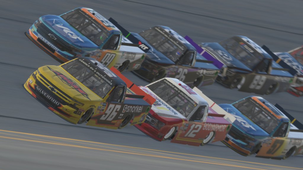 BFanning_96's tweet image. Sucks that some people cant go clean for 1/4th's of a lap - and its a shame iracing's damage model cant fix rear end damage. at the end of the day i shoulda been top 3. onto ftf1 next week. #BeAGGRESSIVE