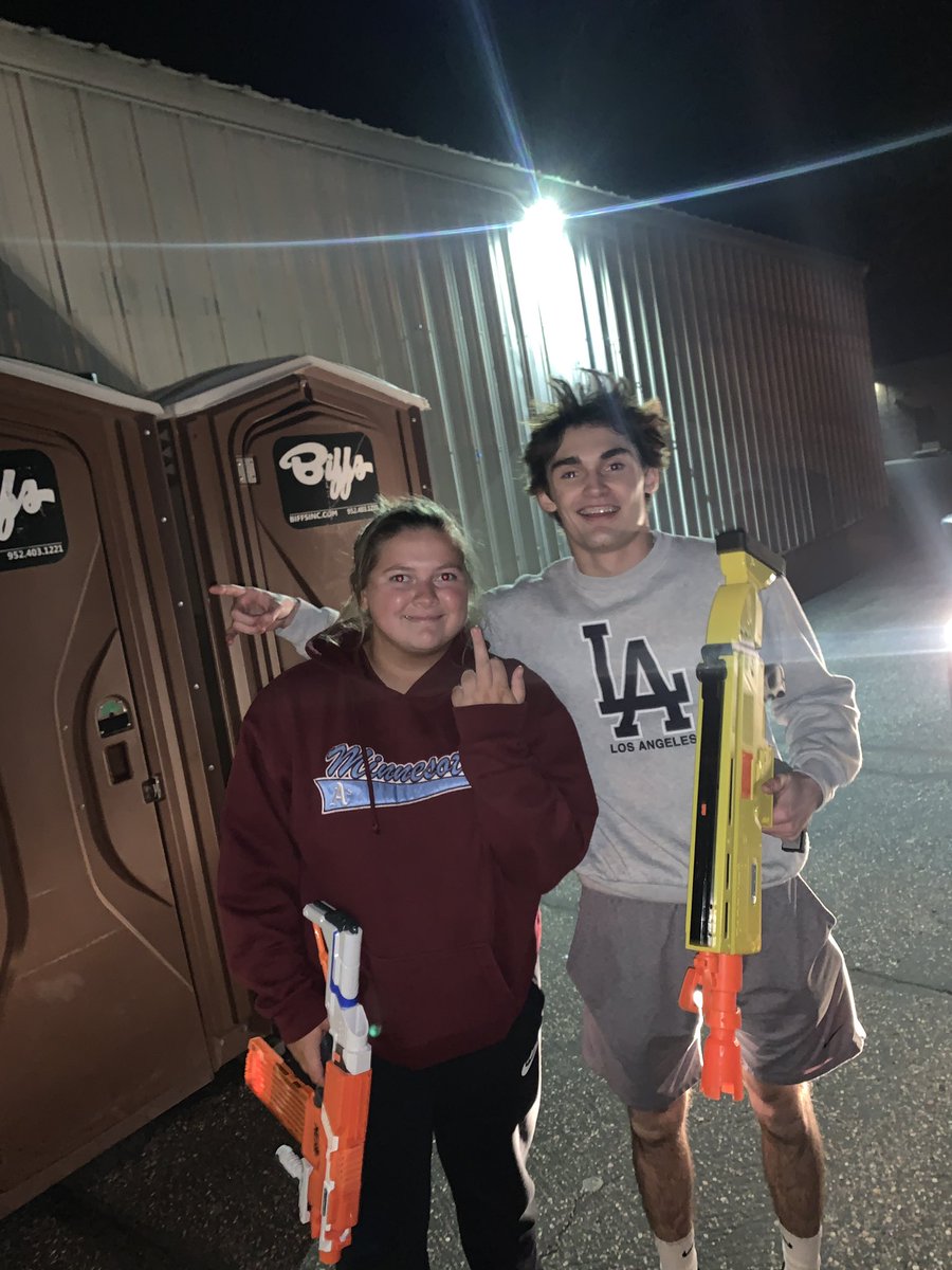 karson11912736's tweet photo. @waconianerf2021 tanner martinson of 5 skin kills heather grengs of tagged team https://t.co/KRsYKk2QPR