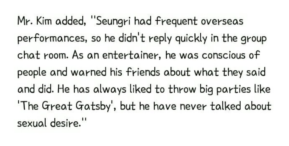  3rd hearing: Mr. Kim, ex Arena MD appeared as witness for the prostitution mediation charge, he denied Seungri's prostitution mediation allegation"It was Yoo In-seok's order, not Seungri"Kim mentioned his testimony was changed  #StopLyingAboutSeungri  #ScreamOutForSeungri