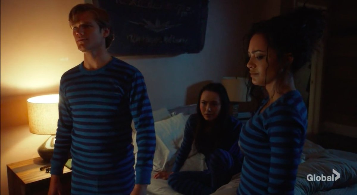 the joy on Bozer's face when he saw them wearing the matching PJ's will forever be unmatched #savemacgyver  #macgyver