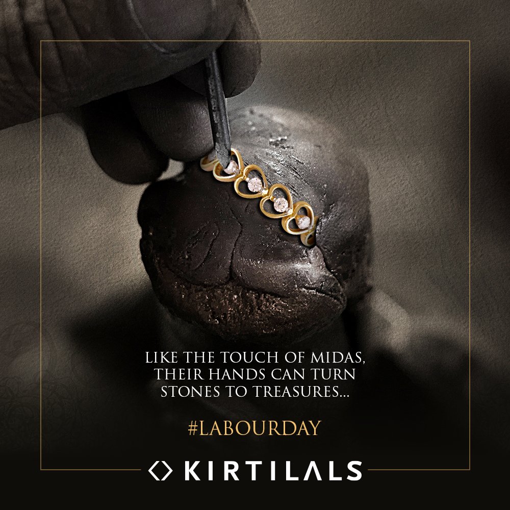 The captivating beauty of our selections is solely due to the hard work and efforts of our craftsmen who make sure that each piece is carved to absolute precision and perfection. Kirtilals would like to give a huge shout-out for all their energy and efforts. #LabourDay #Kirtilals