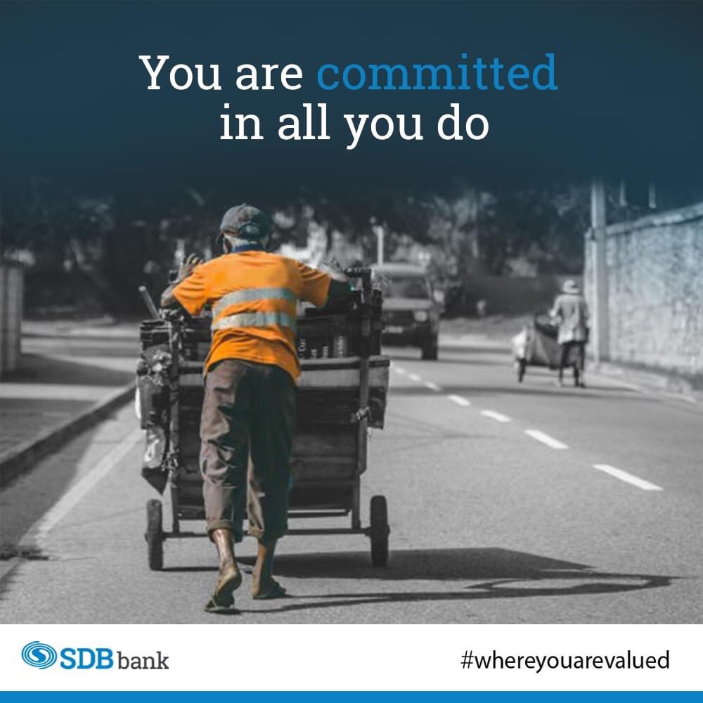 SDBbank's tweet photo. Celebrating you and the valuable work you do.
#SDBbank #WhereYouAreValued #MayDay #WorkersDay #SriLanka https://t.co/r4DfJsJYJI