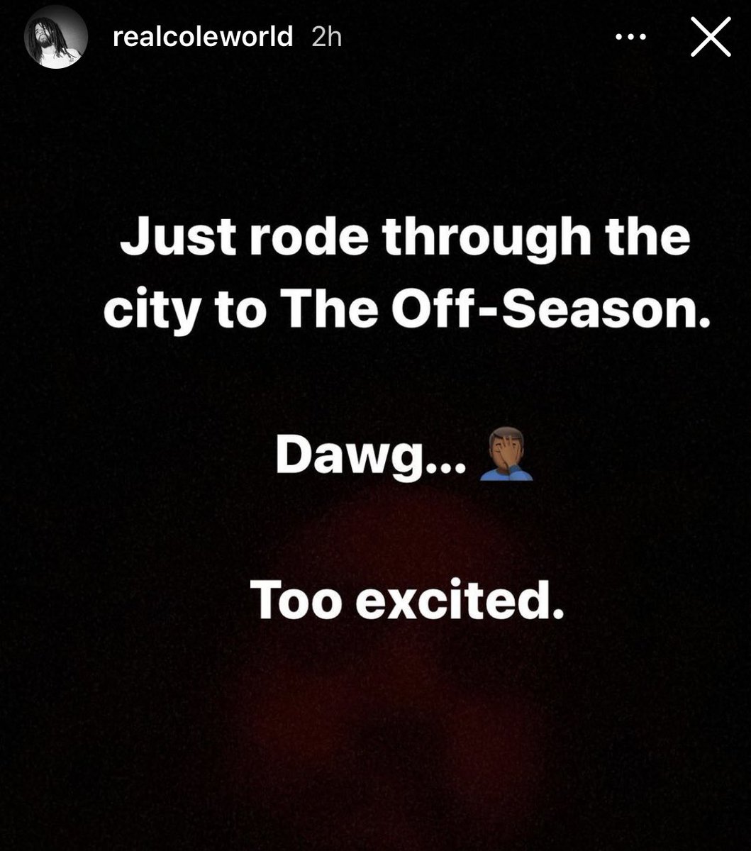 HotFreestyle's tweet image. J. Cole is getting ready to drop new music 👀🔥