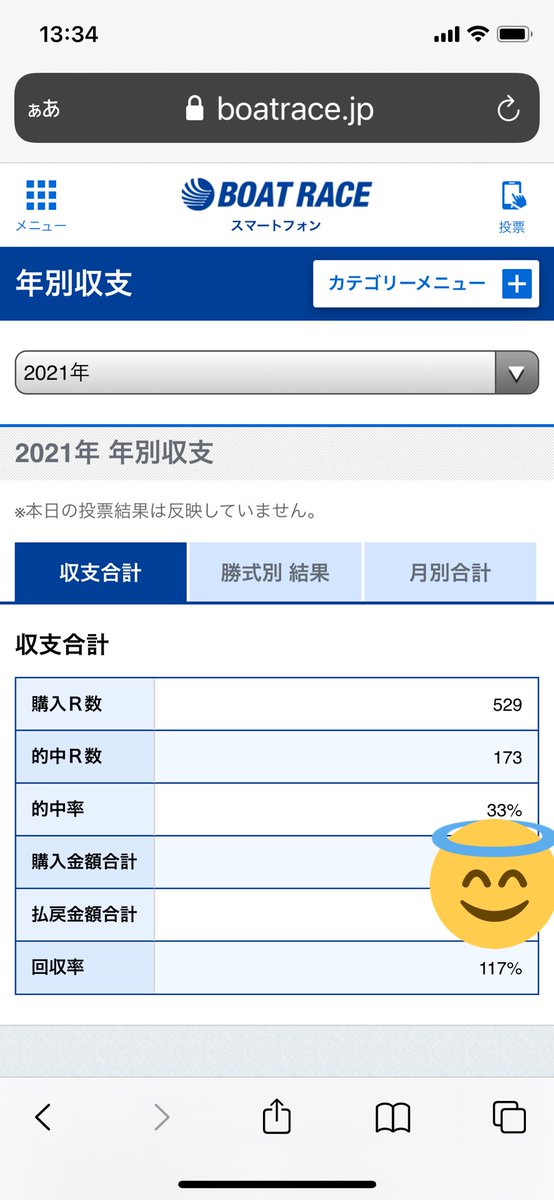 ギャンブラー蒲生 競艇年間収支 5 1現在プラス 529r 回収率117 競艇追い上げ 競艇 ボートレース 年間収支 収支 回収率 ギャンブル rtで来月収支公開 ギャンブラー蒲生 競艇年間収支 5 1現在プラス 529r 回収率117 競艇追い上げ 競艇 ボートレース 年間収支 収支 回収率 ギャンブル rtで来月収支公開