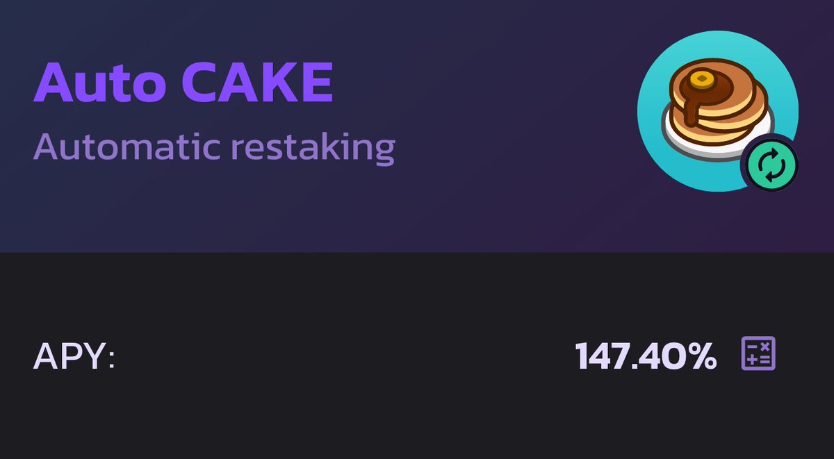 PancakeSwap's tweet image. There is over 13.6M $CAKE in the auto-compounding Syrup Pool now!

The easiest way to grow your #CAKE stack!

🥞 pancakeswap.finance/pools
