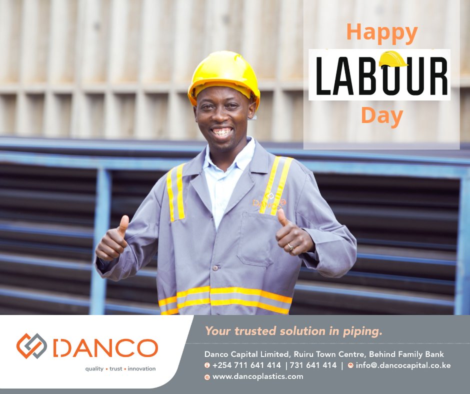DancoCapital's tweet photo. At Danco, we build connections everyday through our dedicated teamwork. To our customers, staff and all workers around the world we celebrate you. Happy Labour Day!
#LabourDay2021 https://t.co/kVkuVwXDxm