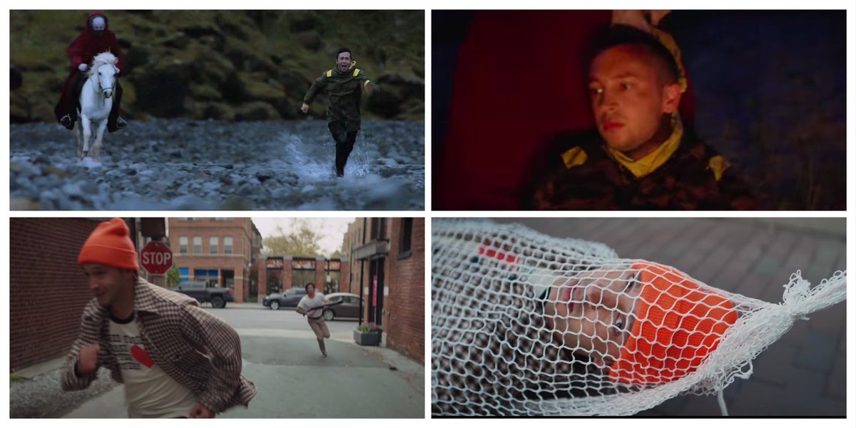 The parallels within the Choker video to the Trench trilogy are very apparent.Running from the Bishop / running from Josh (like Jumpsuit)Being dragged by the Bishop / being dragged by Josh (like Levitate).The difference is motivation. There’s more at stake, and despite +