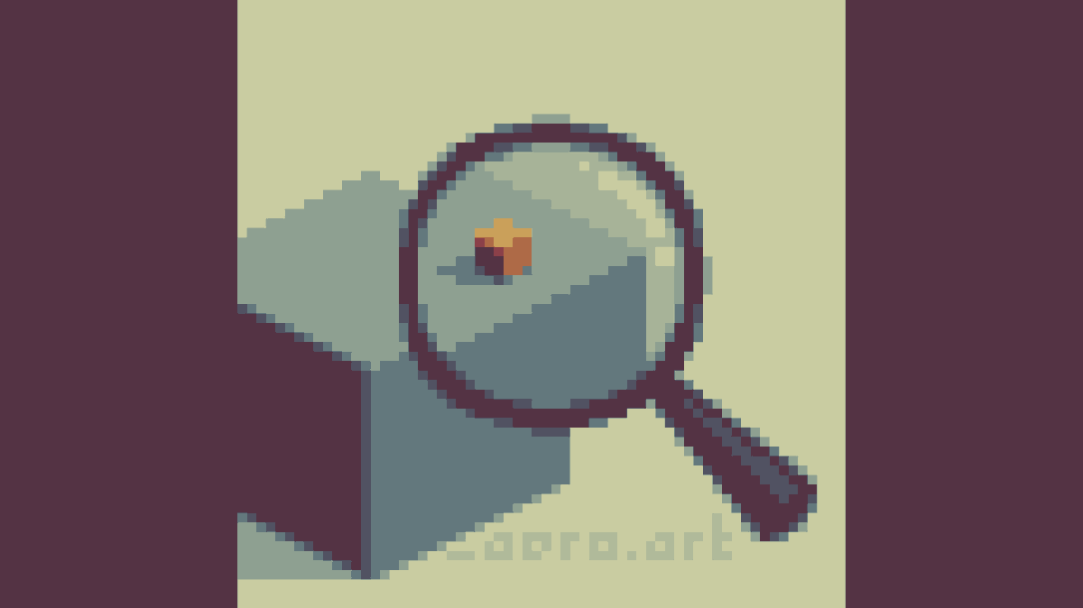 Brendal_B's tweet photo. A magnifying glass for @Pixel_Dailies 🔍
#OpticalInstrument #pixel_dailies #pixelart #ドット絵 https://t.co/pnb3f5zYT4