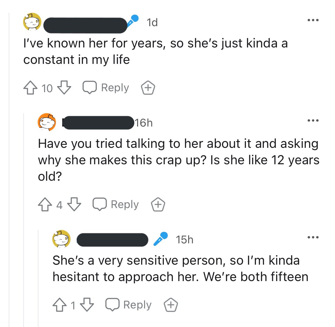 to prove them wrong - “i’ve known her for years, so she’s kinda a constant in my life”there’s only 1 person i’ve known for years that i talk to on a daily basis, and i know he’d never misgender me on purpose, nor would he do something like this with the intention of harming me