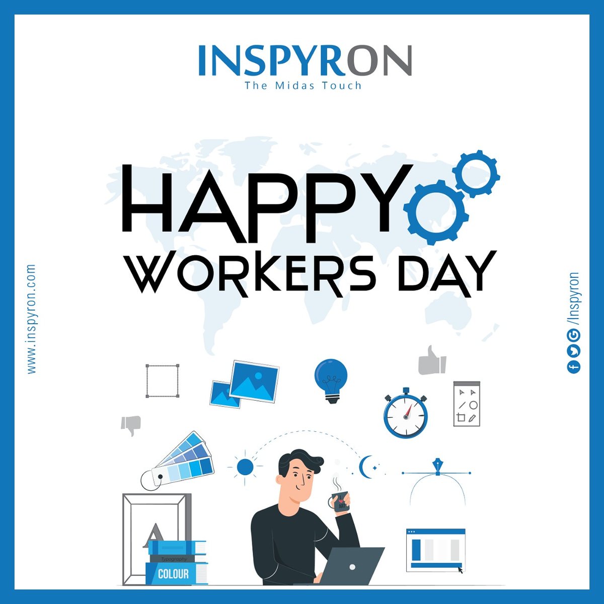 Wishing a Happy Workers Day.
For poster designs whatsapp or call us @ 8973805000
#Inspyron #InspyronWishes #HappyWorkersDay #May1st #SocialMediaPoster #FestivalWishes #InspyronPollachi #InspyronDesign #promodesigns #Branding #pollachi #logodesigner #Coimbatore #brandingmadesimple