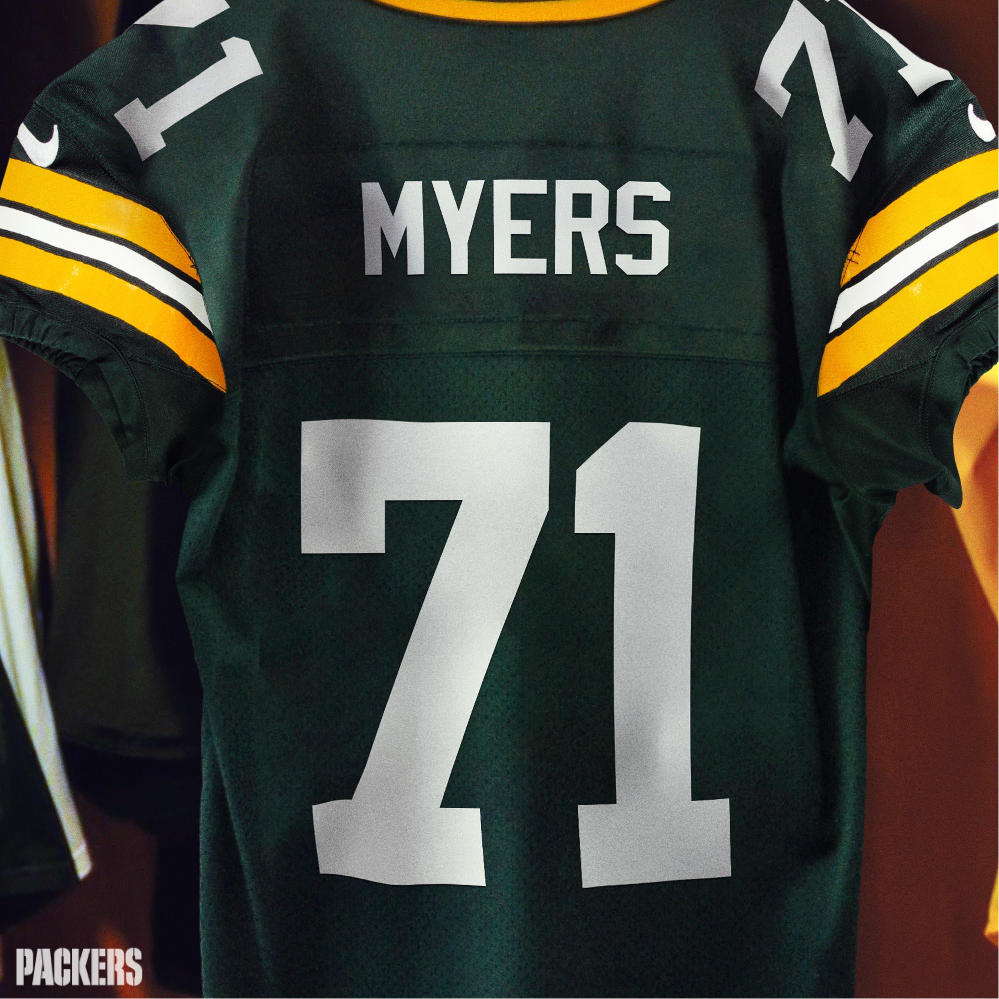 myers green bay packers