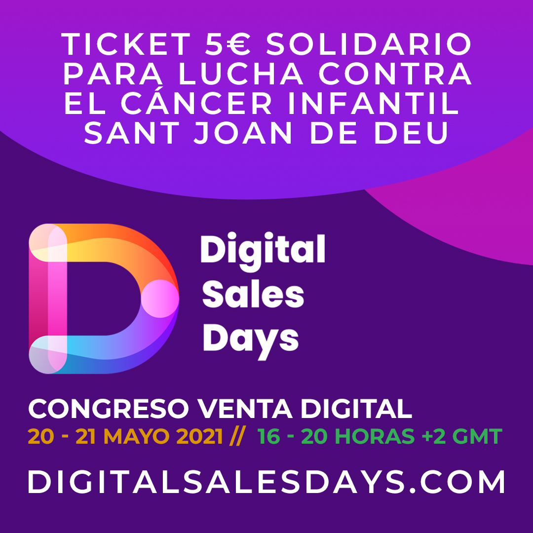#FelizSabado Marketer@s 😎👍
Este #Congreso #Marketing es Brutal :
Nunca habrás visto un congreso igual.. 
👉#DigitalSalesDays : 
La web aquí : bit.ly/DigitalSalesDa…
✅ #Congreso Internacional #Online Solidario 
✅ No son Ponencias, son Mesas de Expertos
✅ Centrado en Ventas
