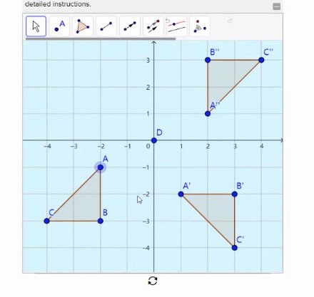 FTMoniz's tweet photo. Exploring the world of rotations using @geogebra’s digital cartesian grid! Several 8s took a risk and shared their screens to reveal their polygon transformations to our whole class... I was so proud🥰 A great opportunity to open up our discovery as a math community. @HDSBMath https://t.co/HutzWsNIj8