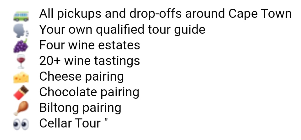 The <a href="/winefliestours/">Wine Flies Tours</a> is currently on special for locals. A full day tour around Stellies and Franchhoek is now just R685 🌟 A very nice Mother's Day gift idea for the mom who likes her 🍷