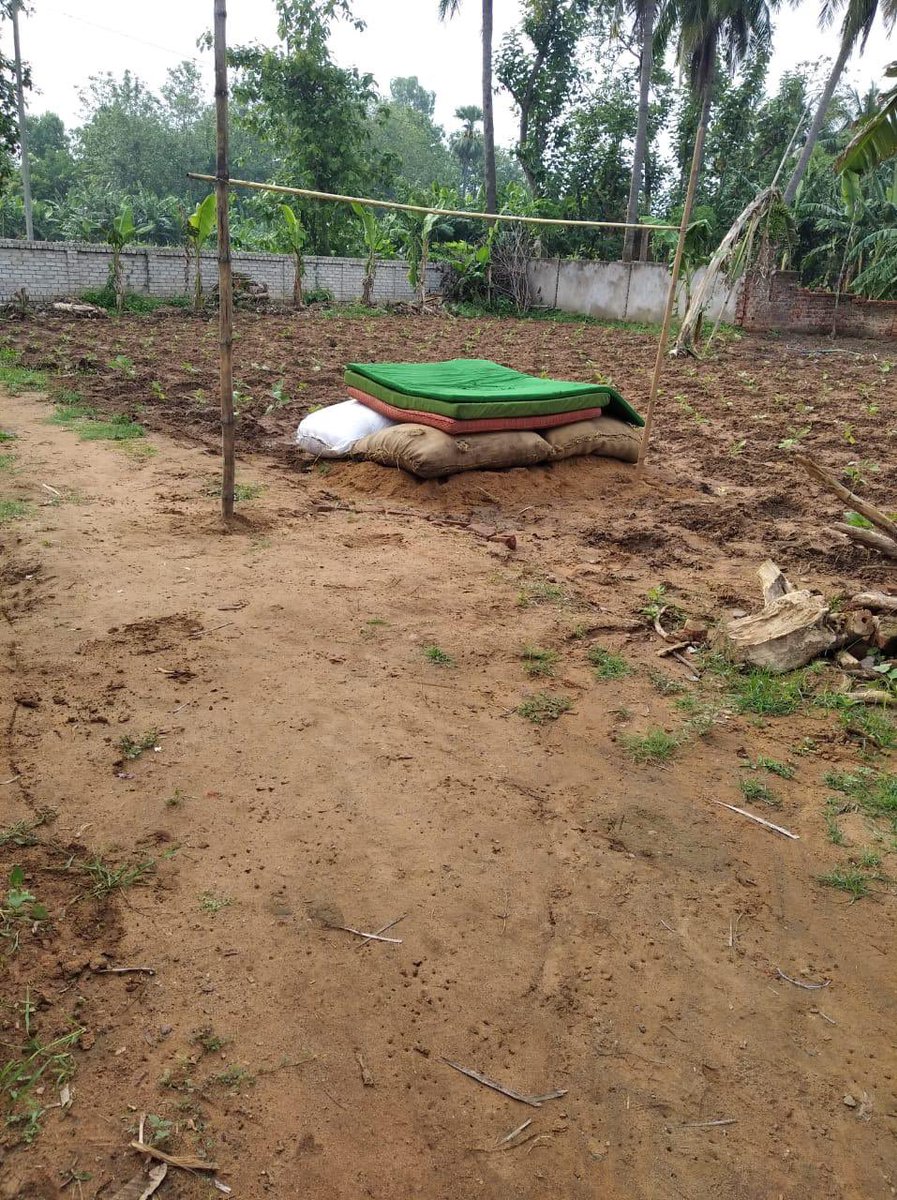 Here is picture of a training fan and high jump bed an Indian high jumper I’m helping through @jameshillier78 The athlete built this in his back garden during lockdown. Where there is a will, there is always a way. #highjump