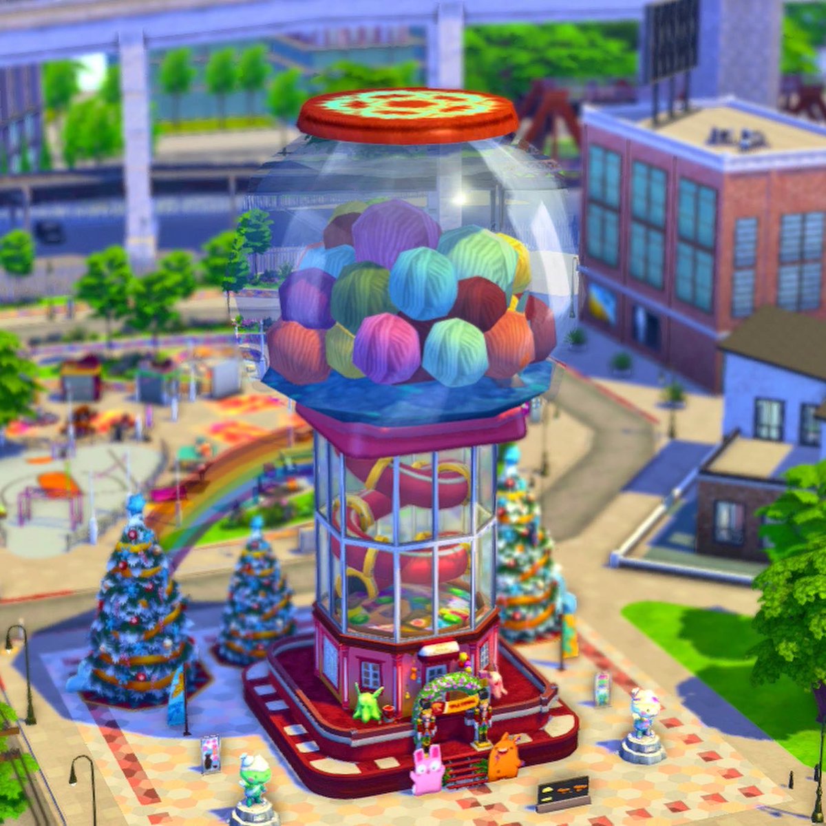 rdptra1's tweet image. Candy Shop 🍬🛒  👅🍭@TheSims #thesims4  nocc/yestool