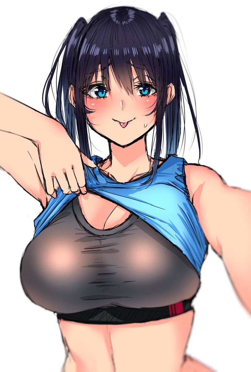 朝起きたら女の子になってたからエロ自撮り公開する❗️ 