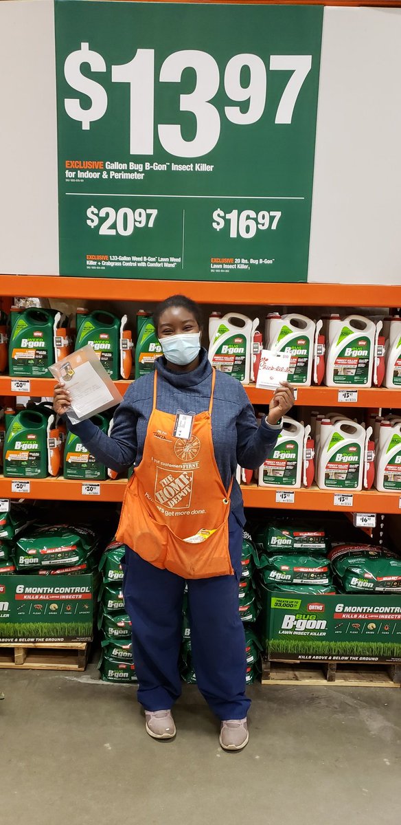 <a href="/ManuelYumarcus/">Yumarcus Manuel</a> <a href="/THD0157/">McDonough Home Depot</a> <a href="/Homedepot0157/">McDonough Home Depot</a> congratulations to Tanza on her 1st Homer award and breakfast on the house! She's a fantastic new associate and this is the 1st of many to come!