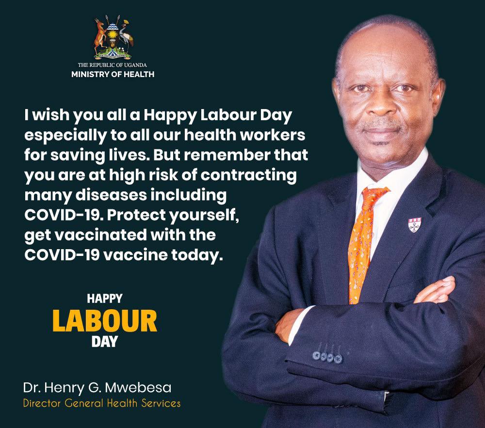 Happy Labour Day to you but most especially our health workers.