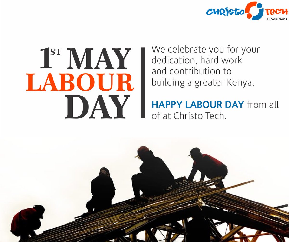 Christo_Tech's tweet image. We celebrate you. #LabourDay2021 #ChristoTech