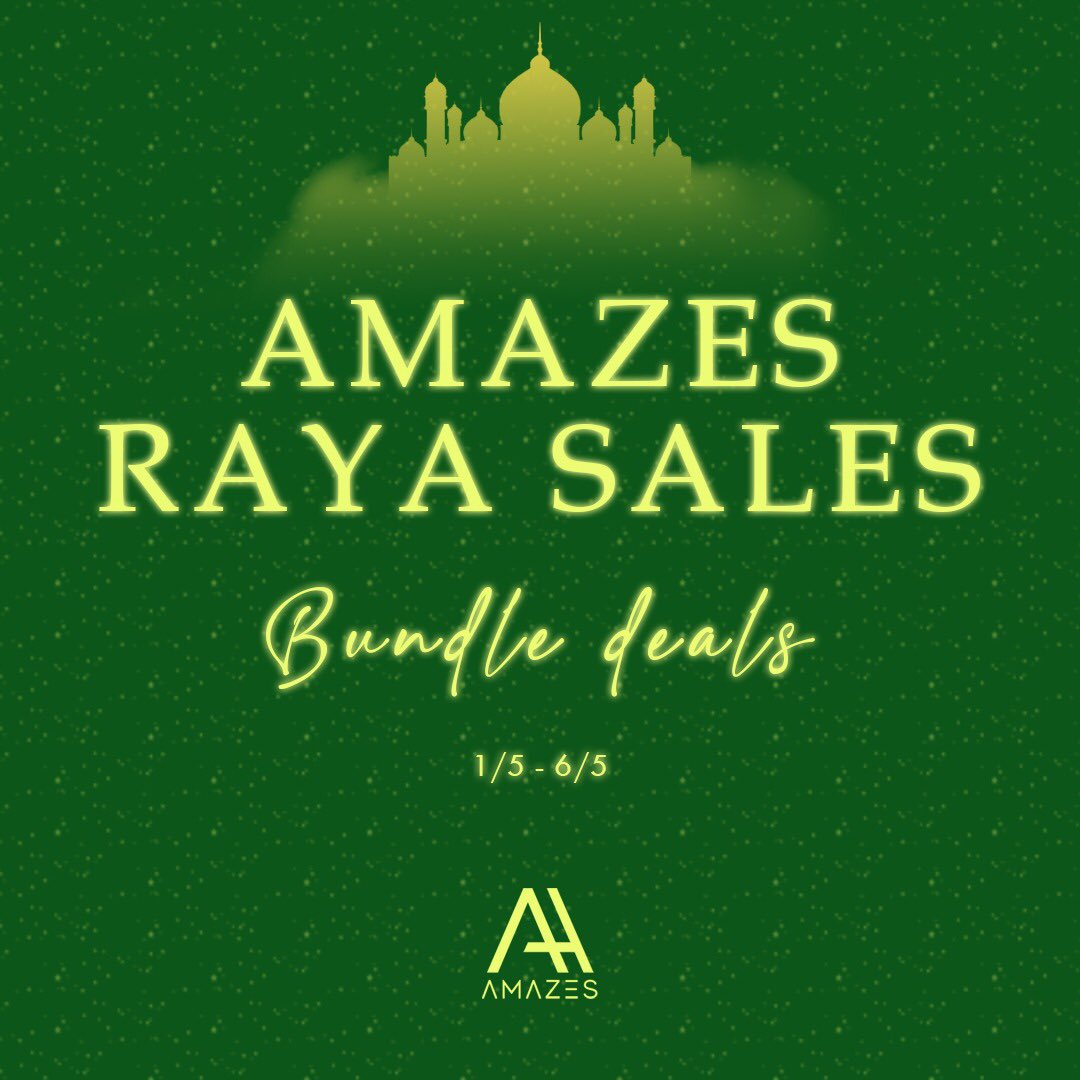 amazeshijab_'s tweet photo. ✨AMAZES RAYA SALE✨

Haaa, siapa yang tanya kita bila nak buat sale tu, kaw kaw kita bagi, nak beli 1 helai, 2helai, hinggalah ke 4 helai pun boleh😍khas untuk ZIPLOCK sale.

Nak beli untuk family sempena raya , nak pakai sedondon? Haaa pm je kita sekarang🌹

#rayasale https://t.co/pUQgrtilTI