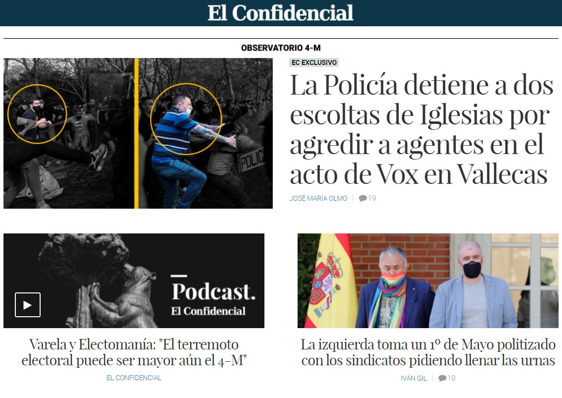 El Confidencial tweet media