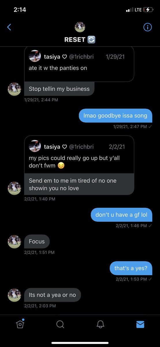 (y)our nigga don’t think i’m ugly 🥺 u ain never checked shit until u got around ur friends 🤣 and u still ain hit me