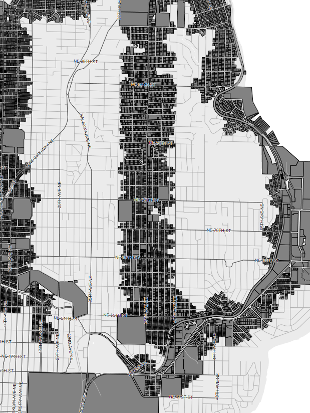 and just massive swaths of city w/ frequent transit access, just zoned to exclude everyone but those who can afford million dollar homes. i can't imagine why we have an affordable housing crisis in this city. or why we can't meet climate goals. honestly, it's perplexing AF.