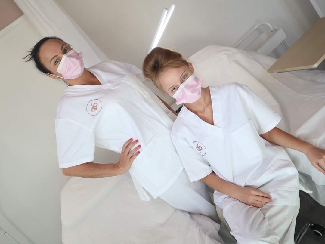 Meet Angie (left) and Lauren (right) we both and do all our treatments so when you book it will be with one of us  ❤😍
 We are both FIRST AID and CPR trained