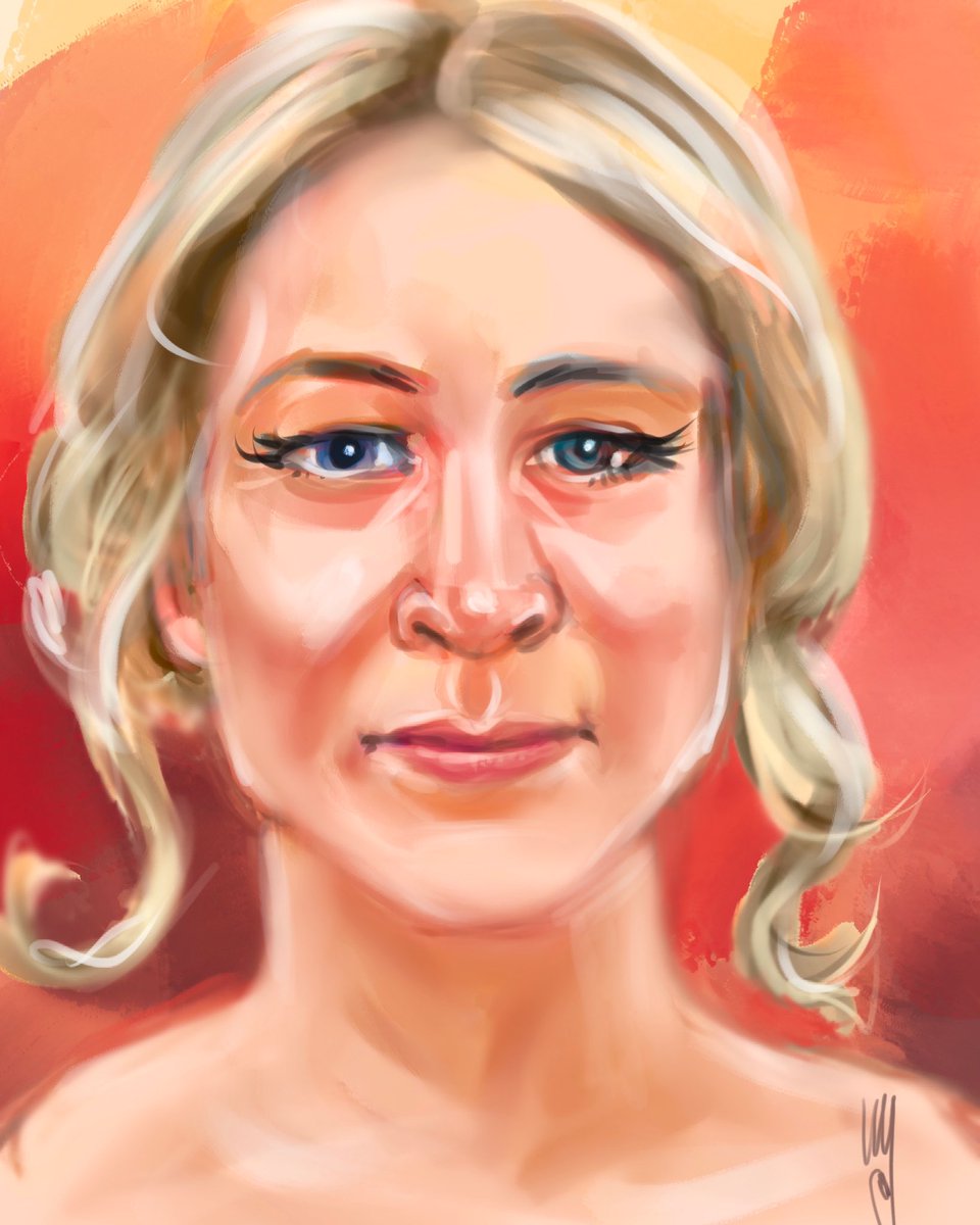 Portrait of Eva.
#portraitart #portraitpainting #portrait #facedrawing #ulf #artmagenta #procreateart