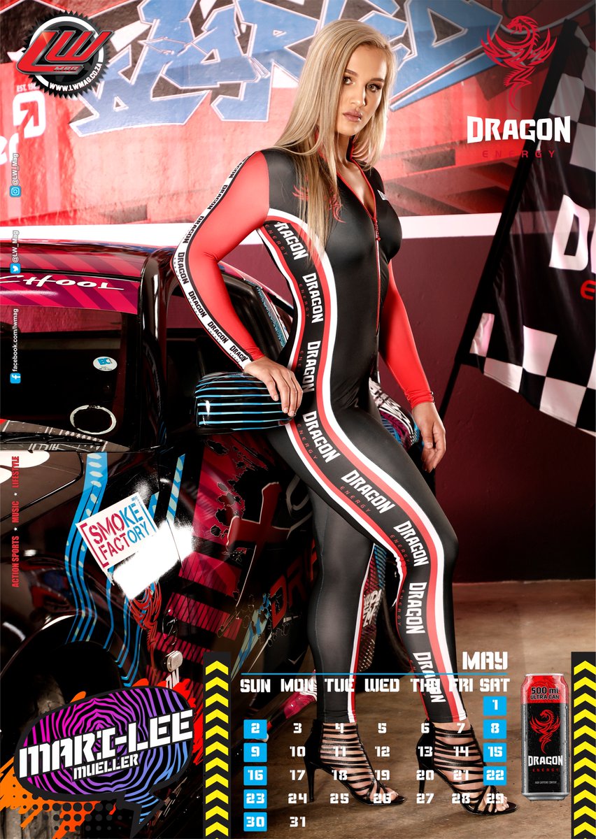 We're bringing in the new month with our #MissMay Calendar Girl, Mari-lee Mueller 🔥🔥🔥

Powered by <a href="/dragonenergyint/">Dragon Energy Drink</a>.
#LW2021 #CalendarGirl