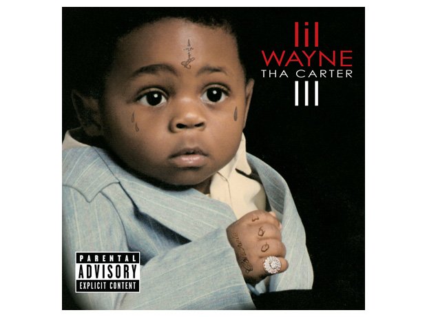 Lil' Wayne, 'Tha Carter III'Lil' Wayne's incredible album 'Tha Carter III' was released in 2008 and features a baby picture of the rapper on its cover