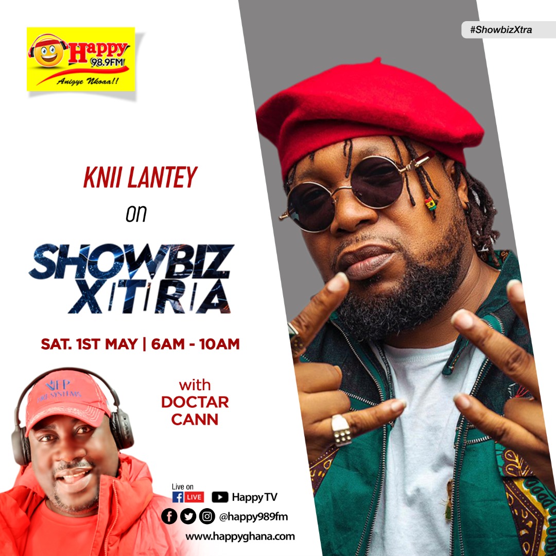 djwilliejunior's tweet photo. Tune it to happy 98.9fm n listen to your number one Weekend Entertainment Program #Showbizxtra#
@KniiLante @HAPPY989FM @ayishatu_ @EAkrumah @Niiocanta @MbBuabeng @mac_okocha @iamkoffi https://t.co/HEprMRGei3
