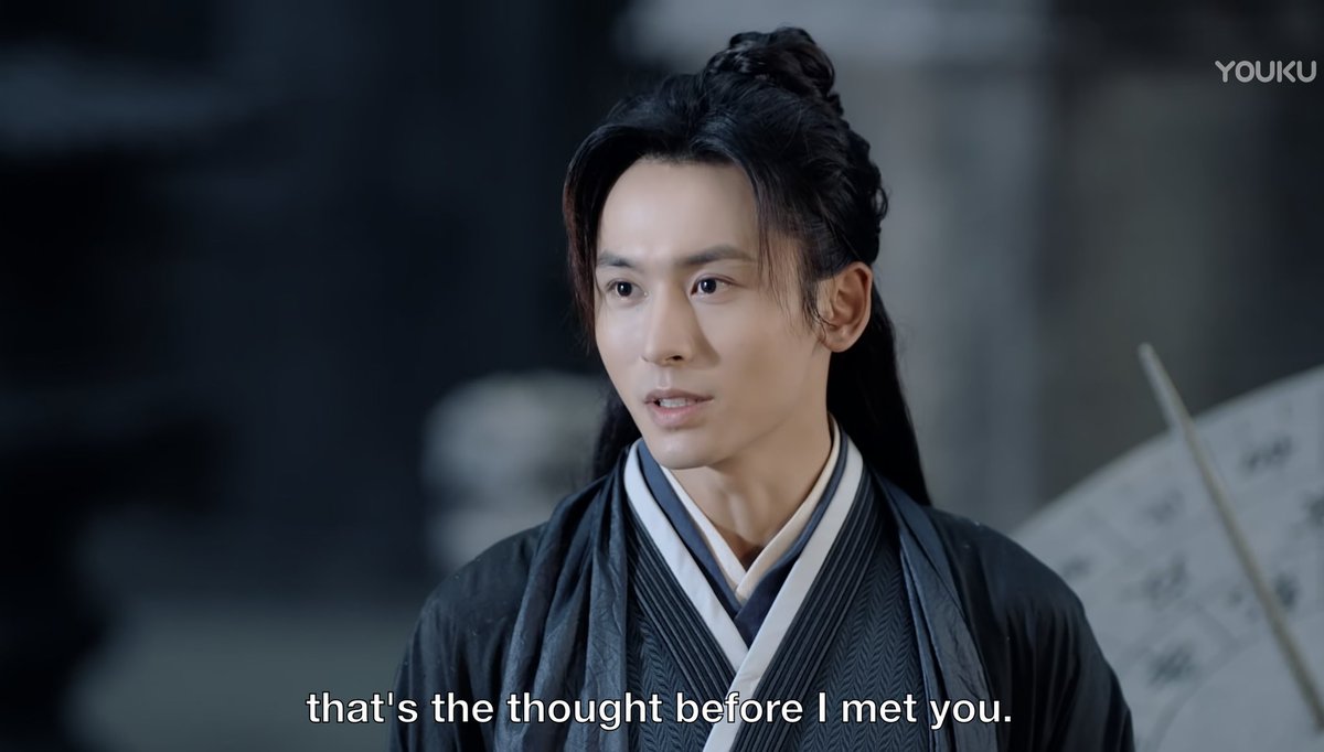 7. EP36: When he told Lao Wen that he’s the reason he wants to live longer.He’s literally saying that WKX is his entire reason to live, who can resist that? Especially when A-Xu also happens to be Lao Wen’s reason for living? Forget dying for e/o, live for each other instead.