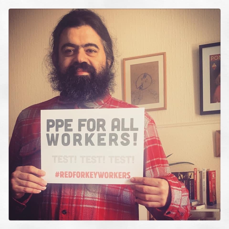 nickpotamitis's tweet photo. This time last year #MayDay #redforkeyworkers https://t.co/m7hyQEkkTf