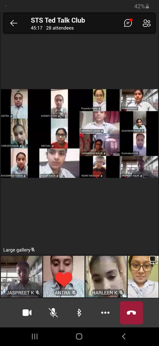 Managing stress is the Need of the Hour in this pandemic and STS Ted Talk Club helps students in managing stress and enhancing happiness during these tough times💫💫 <a href="/cbseindia29/">CBSE HQ</a> <a href="/STSWSRAJGOMAL/">S.T.S. World School (Official)</a> <a href="/JuanaTech/">Juana Technologies</a> <a href="/Prabhjo60556013/">Prabhjot Gill</a> @KhullarY <a href="/RubinderG/">Rubinderjit Gill</a> #Tedtalk #happylearners