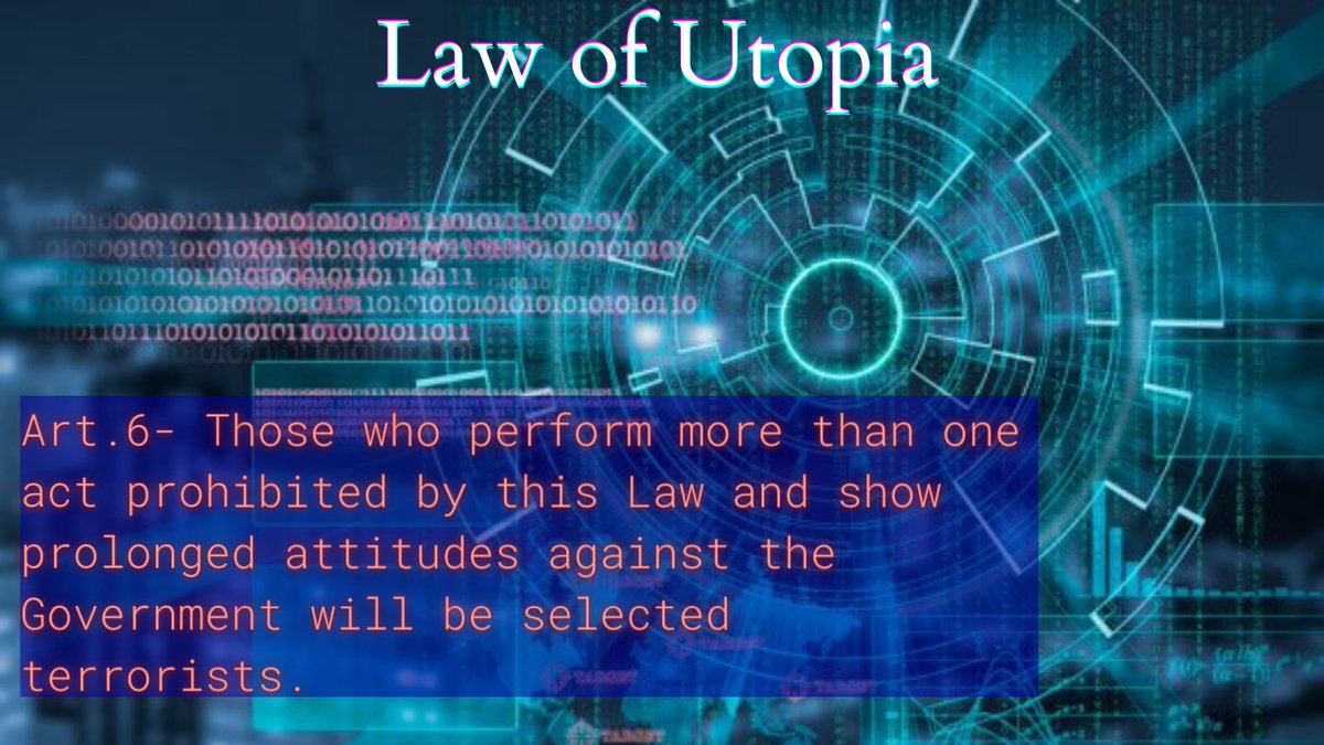 Gob_Strictland's tweet photo. The public force will not rest until they find the terrorists, the Government awaits them with the greatest legal penalty.

Spread and keep the word of the Government of Utopia.

#GobiernoDeUtopia #UtopiaGovernment https://t.co/v0wMmDCESb
