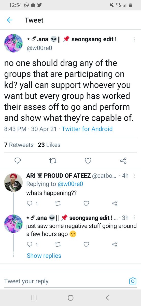 New_World_P's tweet photo. @catboyhwa1117 you literally like this tweet but you go and attack another group? What the hell is your problem. https://t.co/jPlVqd9nXJ