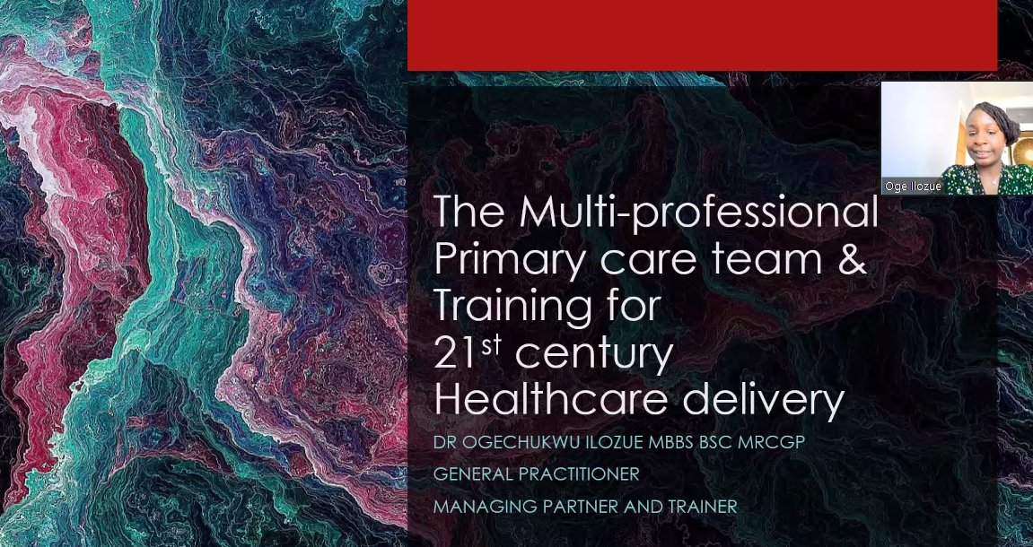 Medical Assoc of Nigerians Across Great Britain (@mansag_uk) on Twitter photo Dr Ogechukuw Ilozue <a href="/drochukwu/">Oge Chukwu</a> on the multi professional primary care team and training for 21st century health care delivery.
Live now: #nmamansag joint meeting
#tinycity2021 Dr Ogechukuw Ilozue <a href="/drochukwu/">Oge Chukwu</a> on the multi professional primary care team and training for 21st century health care delivery.
Live now: #nmamansag joint meeting
#tinycity2021