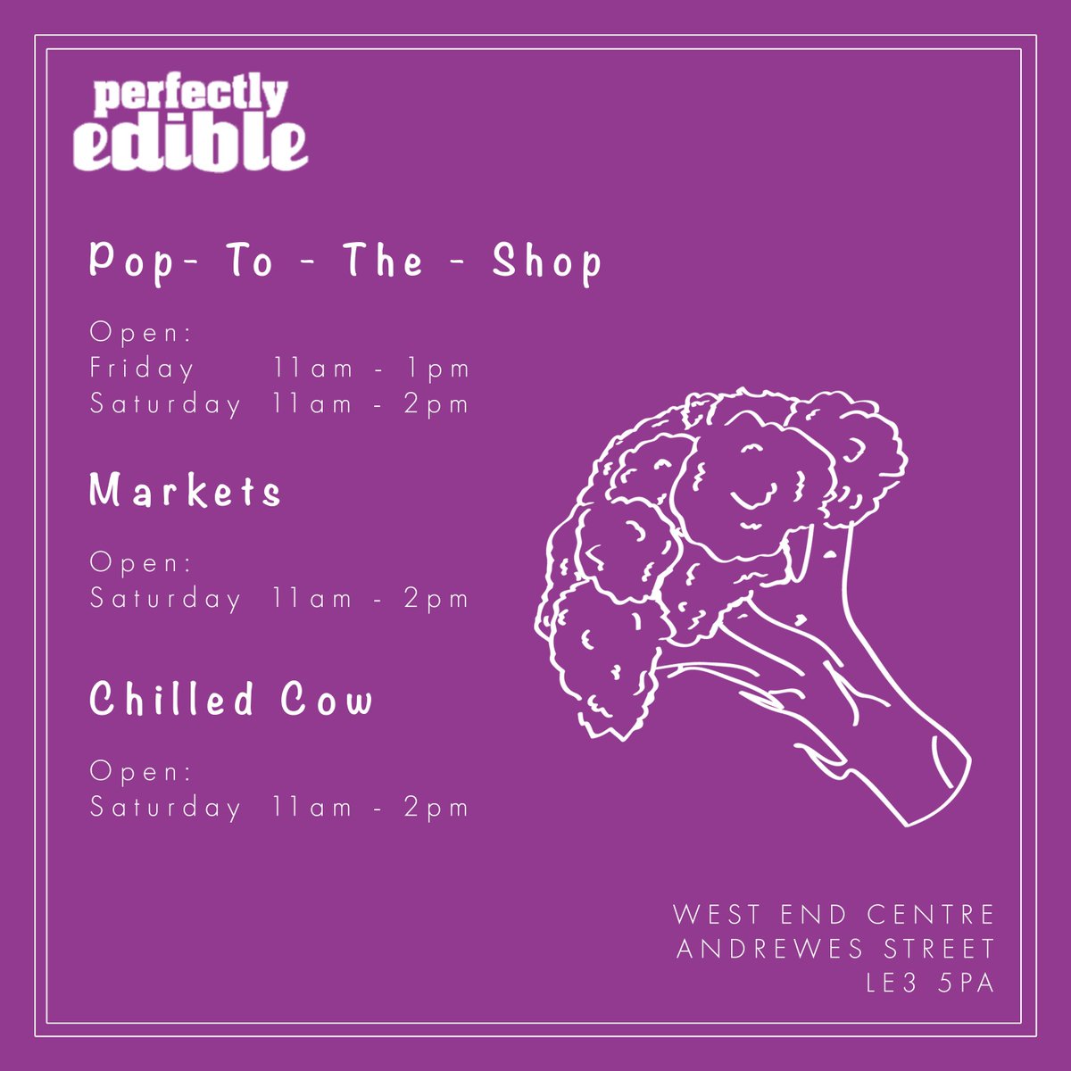 perfedibleuk's tweet photo. Today's the day! Pop-to-the-Shop, Markets and Chilled Cow are ready for a wonderful community to drop in and rescue perfectly edible food from being sent to landfill 🥕🥔🍏🍞 See you there! 😁 
https://t.co/xqHNvRMERe https://t.co/2hbjnGZE4t