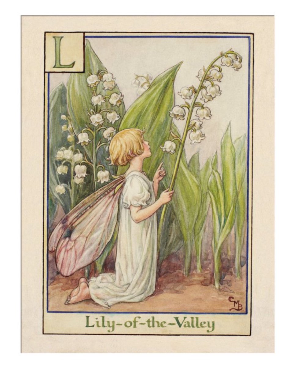Lily of the Valley fairy ~ Cicely Mary Barker #May