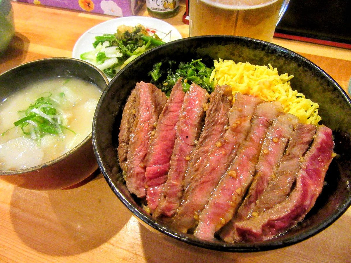あずねぇ 内牧に来たら やっぱりあか牛食べないと いまきん食堂が有名だけど ここオススメです 漬物屋さん経営なので 阿蘇の漬物食べ放題 これがめっちゃおいしい だんご汁付のあか牛ステーキ丼はお値段以上の満足感 あか牛すじ煮込も最高 駐 あずねぇ 内牧に来たら やっぱりあか牛食べないと いまきん食堂が有名だけど ここオススメです 漬物屋さん経営なので 阿蘇の漬物食べ放題 これがめっちゃおいしい だんご汁付のあか牛ステーキ丼はお値段以上の満足感 あか牛すじ煮込も最高 駐