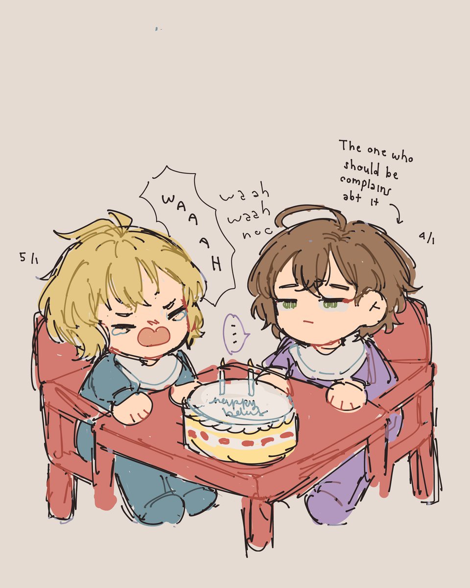 Mama cant afford 2 cakes 