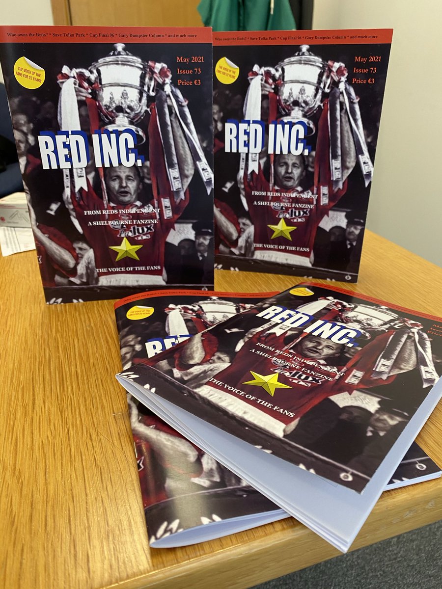 RedsIndependent's tweet photo. Handful of #RI73 left if anyone is looking to pick up a copy this bank holiday weekend. 

As ever, thank you all for supporting your fanzine! https://t.co/79n3fYbIPo