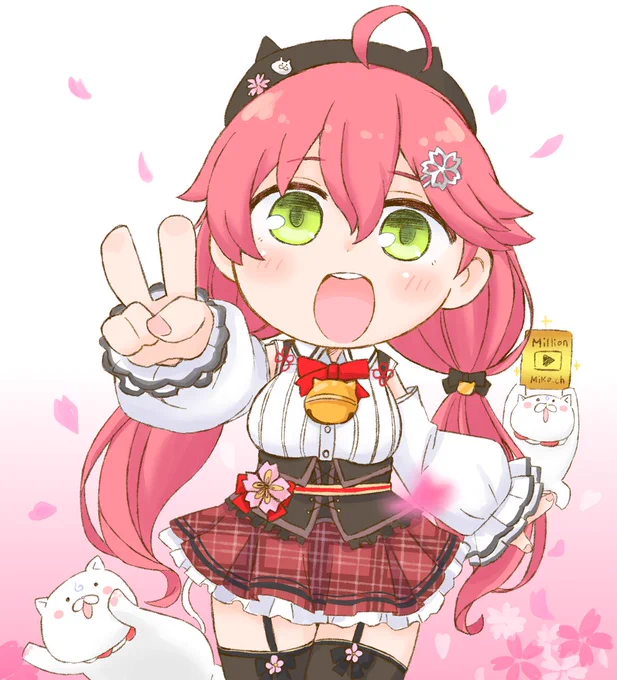 みこち100万人達成本当におめでとう
 #miko_Art 