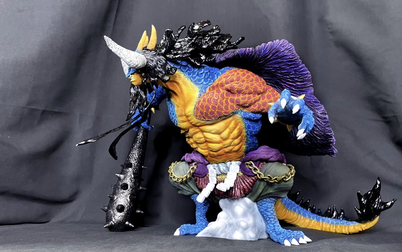 ええやん Eeyan 人獣型カイドウのフィギュア作りました