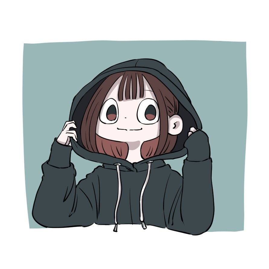 フード女子 Kou Inoueのイラスト